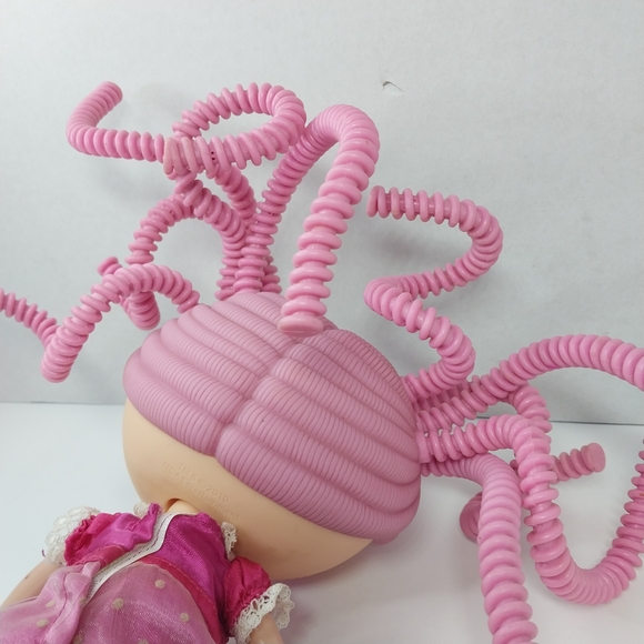 LalaLoopsy 12" Doll MGA 2010 Button Eyes Silly Pink Hair - Picture 9 of 14